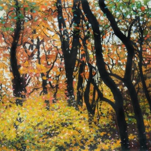 Central Park in the Fall No. 4